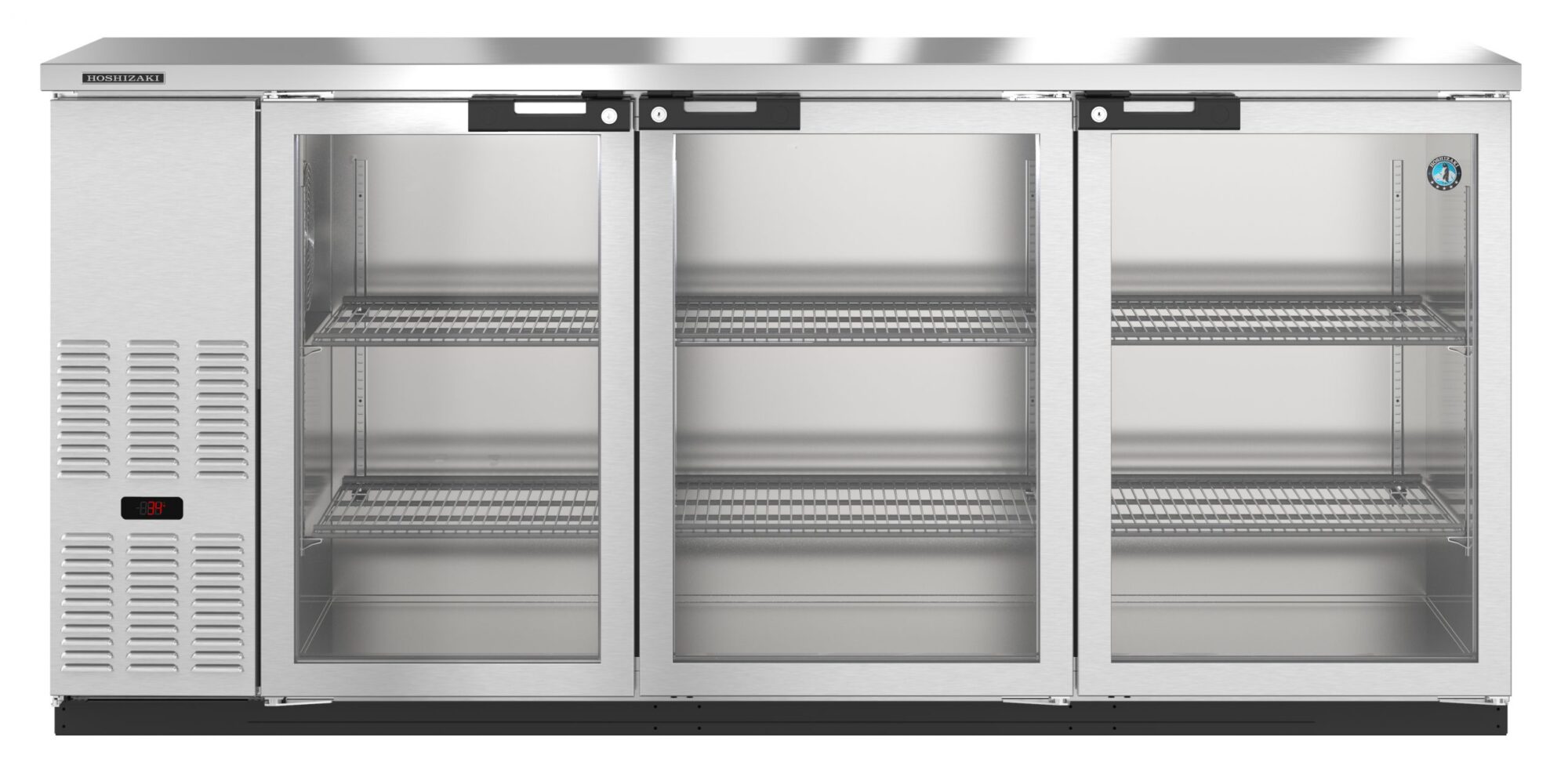HBB-3G-LD-80-S, Refrigerator, Three Section, Stainless Steel