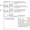 Diagram shows ice maker units stacked vertically using stacking kits HS-5530, with notes about kit requirements for different bin sizes and top kits.