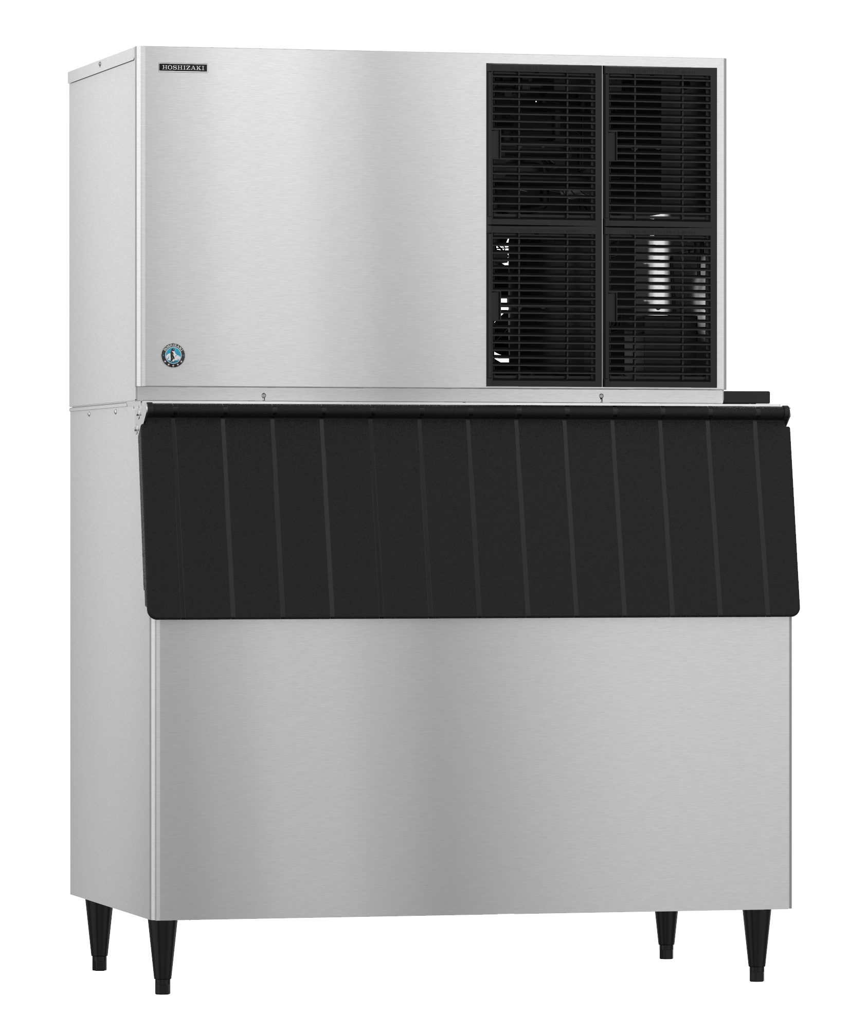 KM-1301SAJ-E, Crescent Cuber Icemaker, Air-cooled, 50Hz