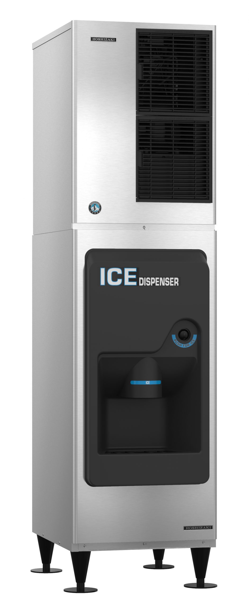 KM-340MAJ, Crescent Cuber Icemaker, Air-cooled | Hoshizaki