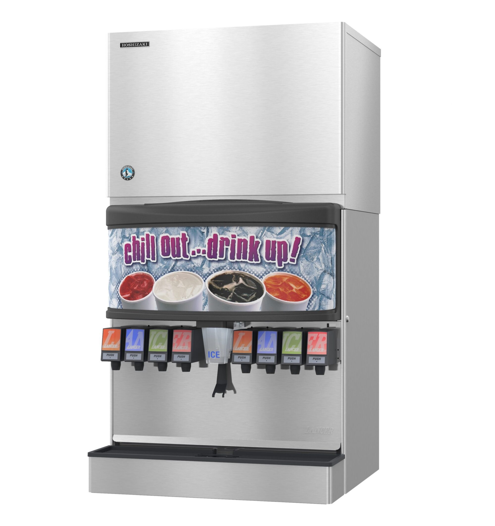 KMD-530MRJZ with URC-5FZ, Crescent Cuber Icemaker, Remote