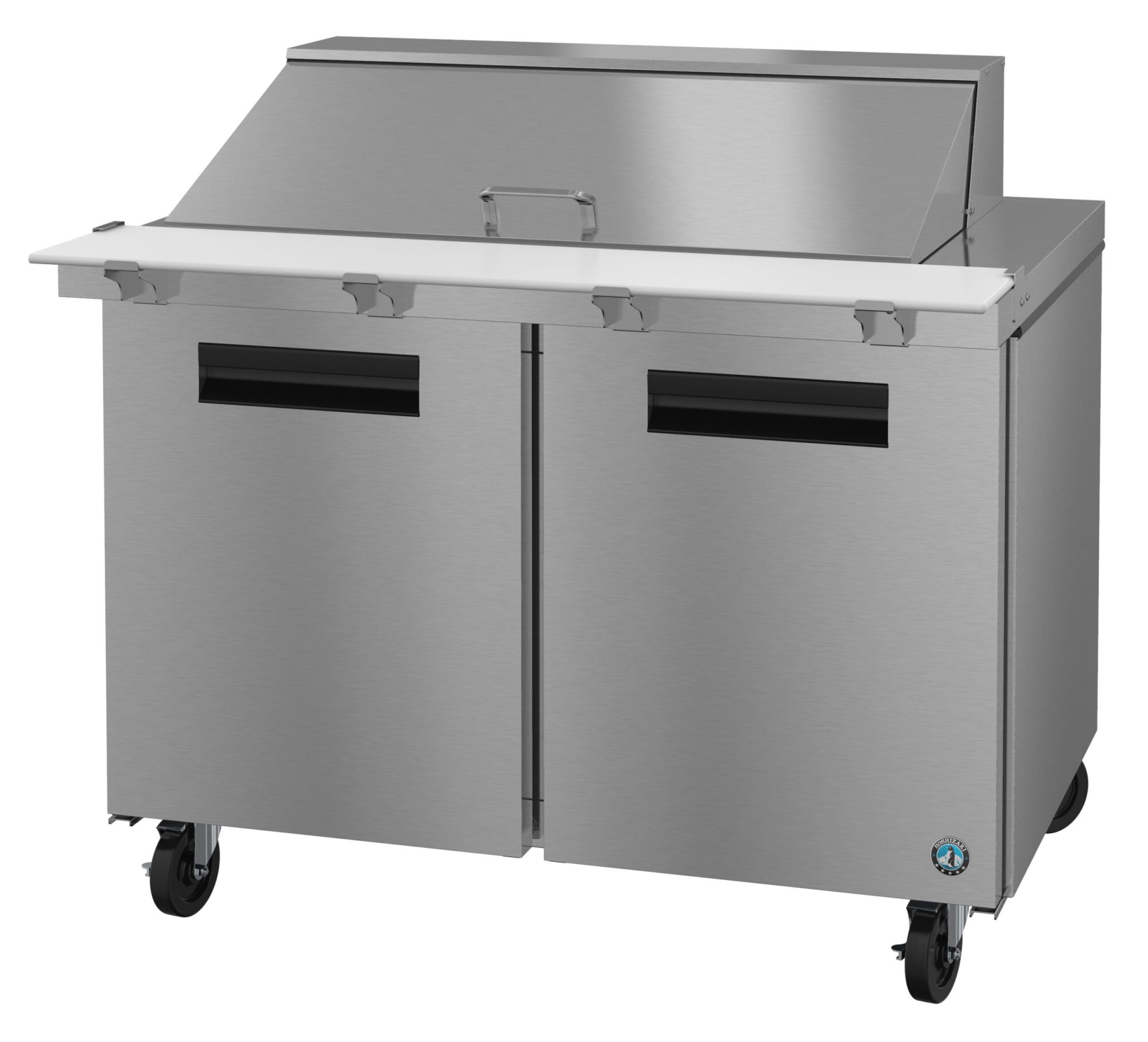 SR72B-30MD4, Refrigerator, Three Section Mega Top Prep Table