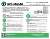 Restarting Hoshizaki Equipment