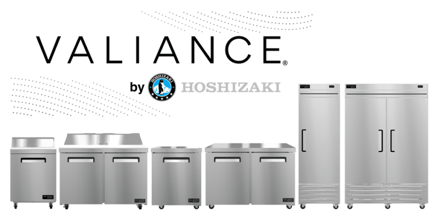 Valiance refrigeration and freezer line by Hoshizaki